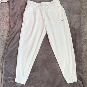 Nike women’s  White Jogger Pants